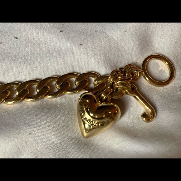 juicy couture toggle heart bracelet ✨ - Picture 2 of 3
